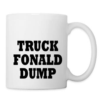 truck fonald dump - Mug - white - Right