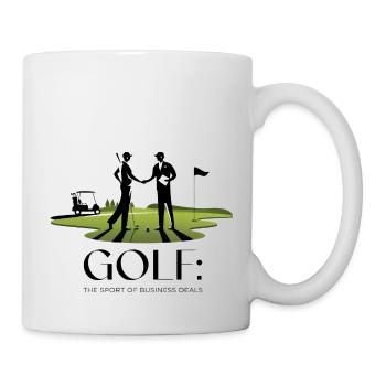 Golf - The Sport for Business & Success - Mug - white - Right