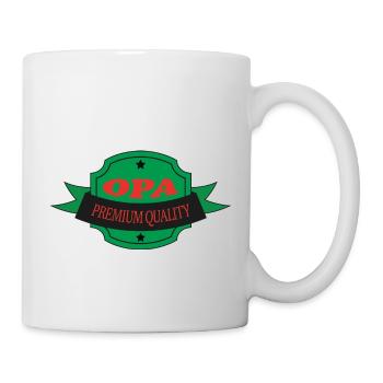 OPA PREMIUM QUALITY - Mug blanc - blanc - Droite