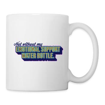 Emotional Support Water Bottle - Mug - white - Right