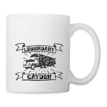 Cayden as a given name - Mug - white - Right
