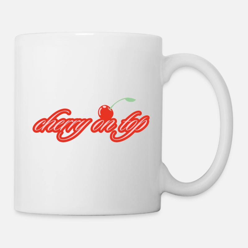 Cherry On Top - Tasse - Weiß