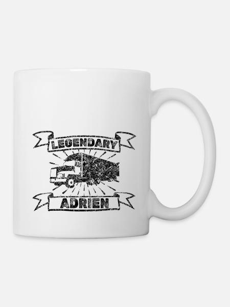 Geschenk für Adrien - Tasse - Weiß