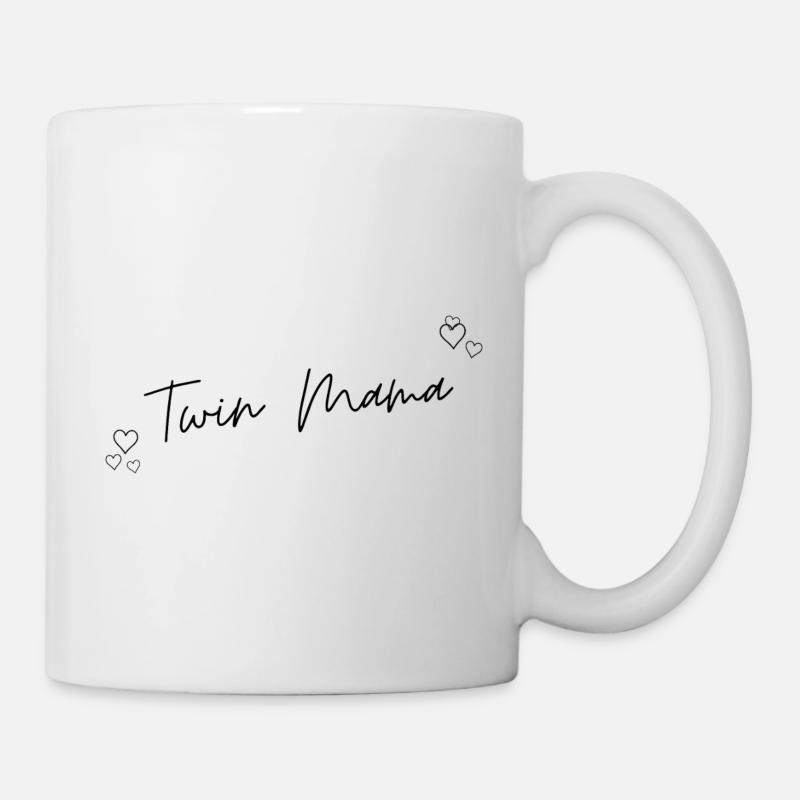 Twin Mama Classic - Mug - white