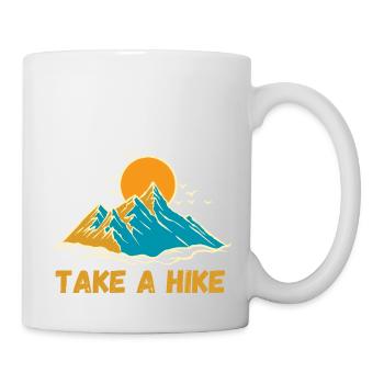 Take a hike - Mug - white - Right