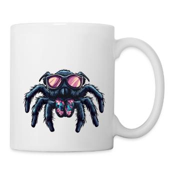 Tarantula Comic Funny Summer - Mug - white - Right
