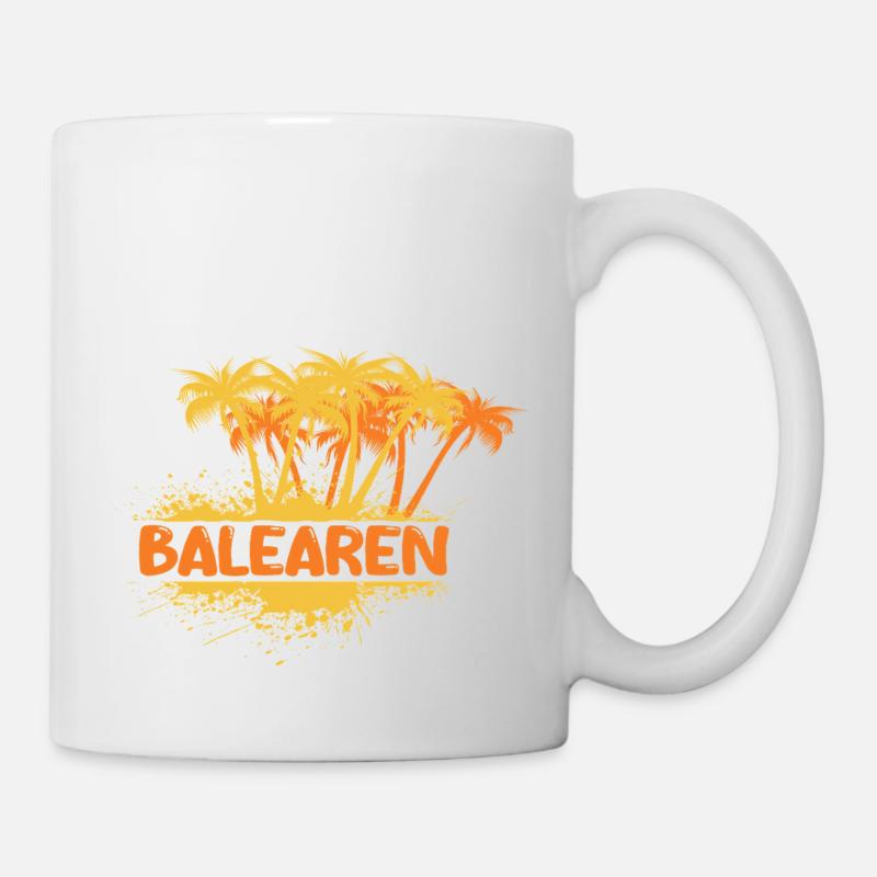 Îles Baléares - Mug blanc - blanc
