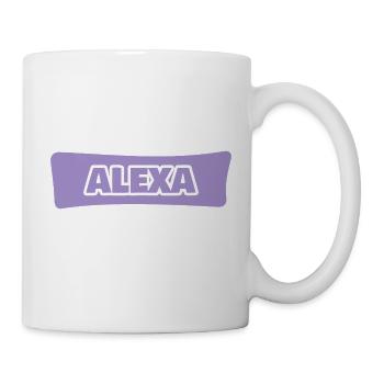Geschenk für Alexa - Tasse - Weiß - Rechts