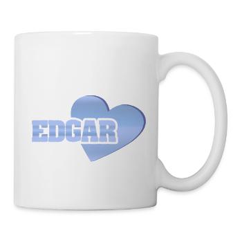 Edgar comme l’or - Mug blanc - blanc - Droite
