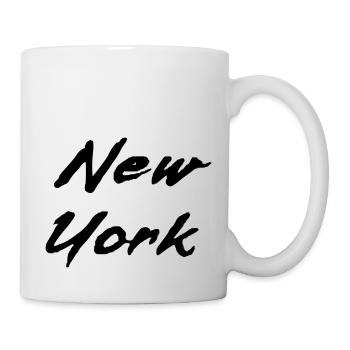 neue Arbeit - Tasse - Weiß - Rechts
