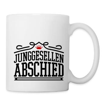 Junggesellen Abschied - Tasse - Weiß - Rechts