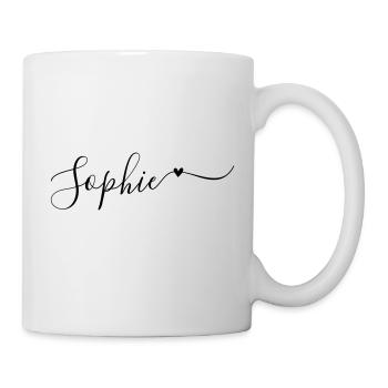 Sophie Surname First Name Decorative - Mug - white - Right