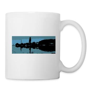 Berlingen am See - Tasse - Weiß - Rechts