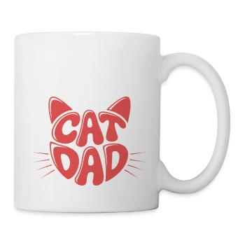 Cat Dad - Mug - white - Right