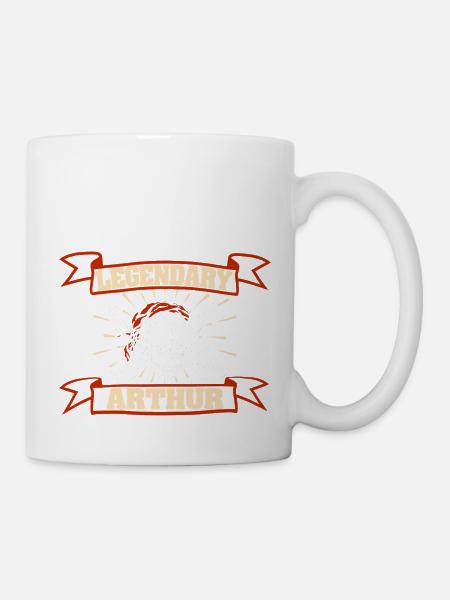Arthur - Tasse - Weiß