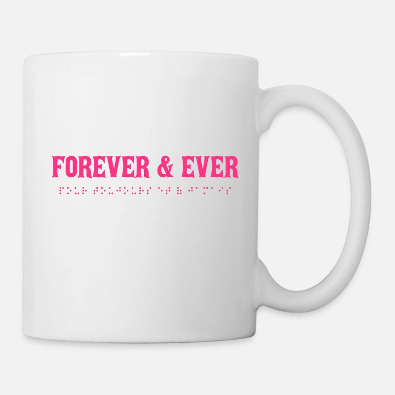 Pour toujours et à jamais 2 - Mug blanc - blanc