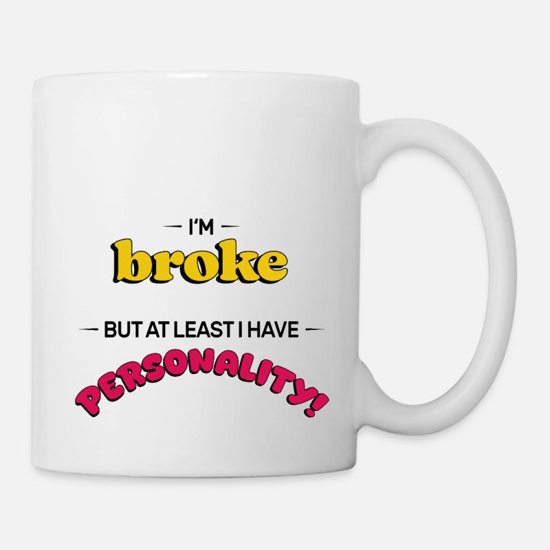 Riche en personnalité - Mug blanc - blanc