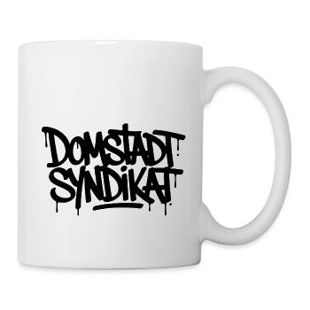 Domstadt Syndikat – Köln Cologne Shirt - Tasse - Weiß - Rechts