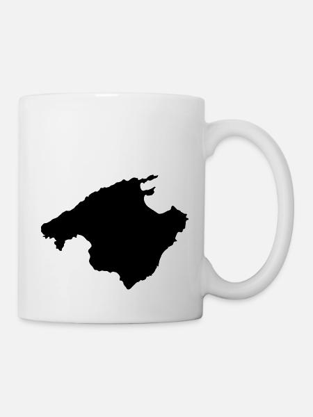 Mallorca - Tasse - Weiß