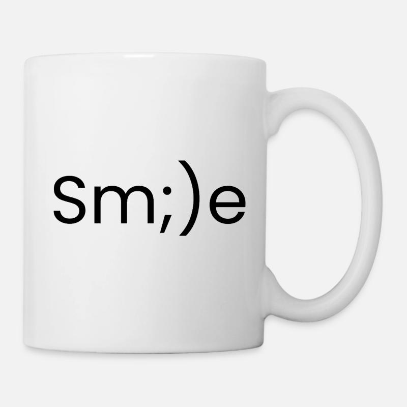 Remember to smile - Mug - white