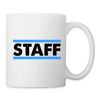 Staff - Tasse - Weiß - Rechts