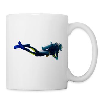 Diver - Tasse - Weiß - Rechts
