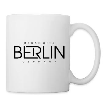 Berlin, Deutschland - Tasse - Weiß - Rechts