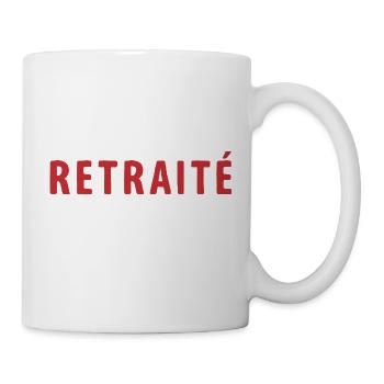 Retired Mission Accomplished Humor Retirement - Mug - white - Right