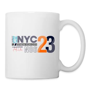 Art de rue urbain à New York - Mug blanc - blanc - Droite