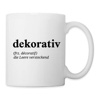 decorative Definition - Mug - white - Right