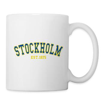 Stockholm Est.1975 - Mug blanc - blanc - Droite