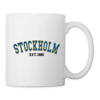 Stockholm Est.1985 - Mug blanc - blanc - Droite