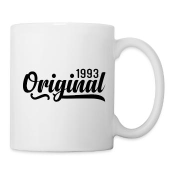 1993 Birthday 32 years old, retro 1993 - Mug - white - Right