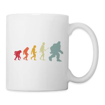 bigfoot_Evolution_4 - Mug - white - Right