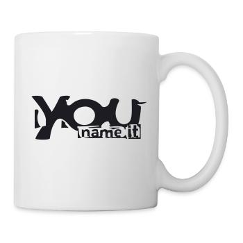 You name it - Tasse - Weiß - Rechts