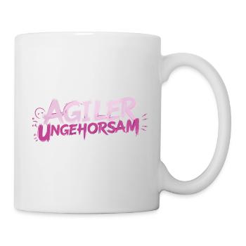Désobéissance Agile - Déclaration - Mug blanc - blanc - Droite