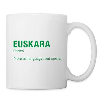 Basque language - Mug - white - Right