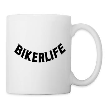 Bikerlife_ _cool - Mug - white - Right
