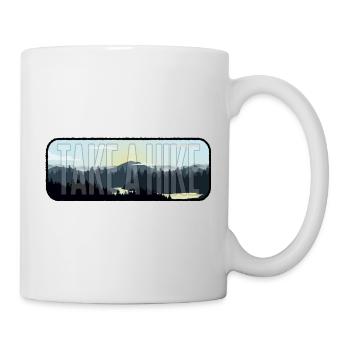 Marcher dans la nature - Faites une randonnée - Mug blanc - blanc - Droite