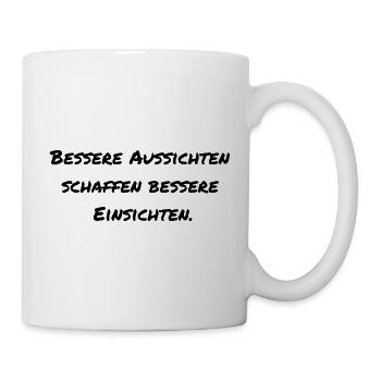 Motivational saying - Mug - white - Right