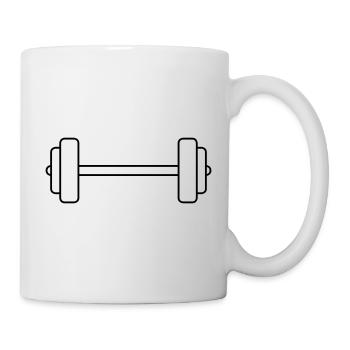 Dumbbell - Mug - white - Right