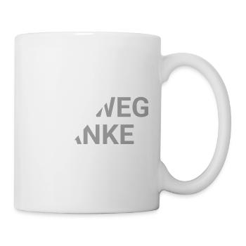 Geh weg danke - Tasse - Weiß - Rechts
