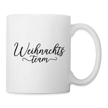 weihnachts team christmas - Tasse - Weiß - Rechts