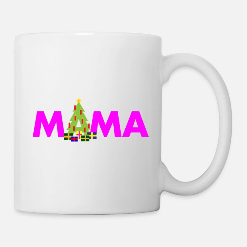 Maman Sapin de Noël - Mug blanc - blanc