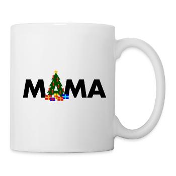 Mama Weihnachtsbaum - Tasse - Weiß - Rechts