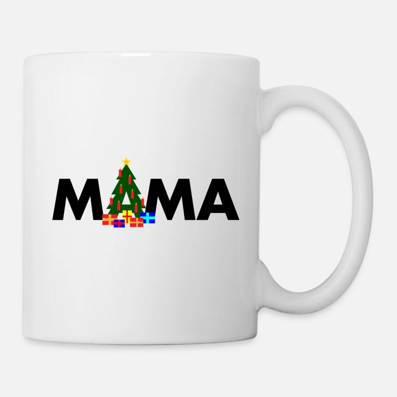 Maman Sapin de Noël - Mug blanc - blanc