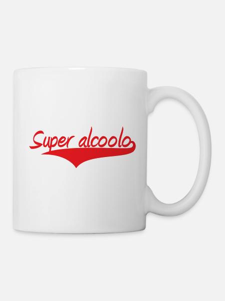 Super Alcoholo – Alkohol - Tasse - Weiß