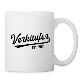 Salesperson 2026 Occupation Sales Retail Trade - Mug - white - Right