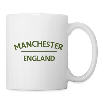 Manchester – Angleterre Lyrique - Mug blanc - blanc - Droite