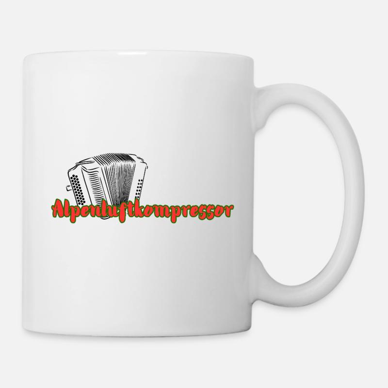 Compresseur d’air Alpine - Mug blanc - blanc